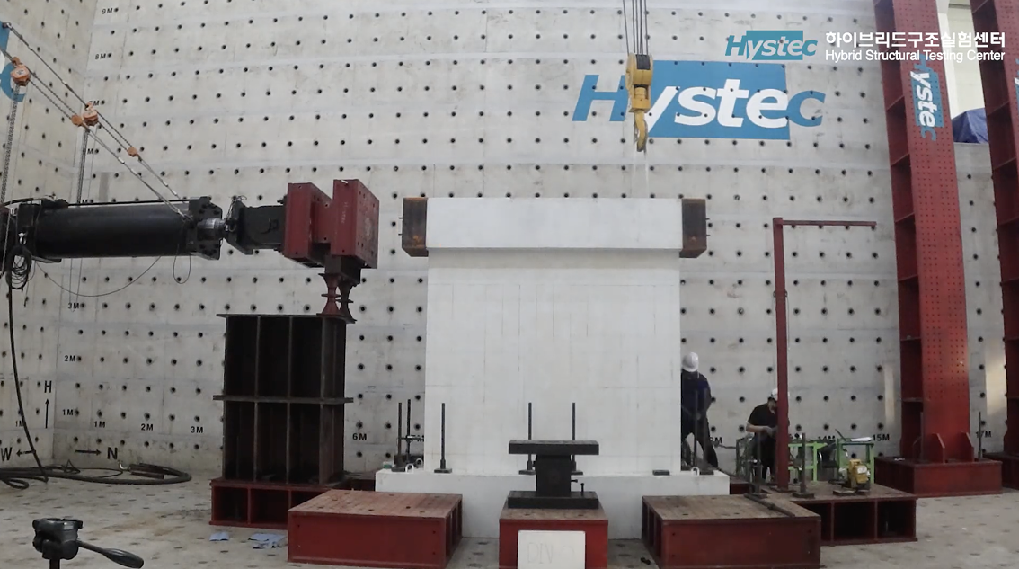 전단벽 반복 횡가력실험