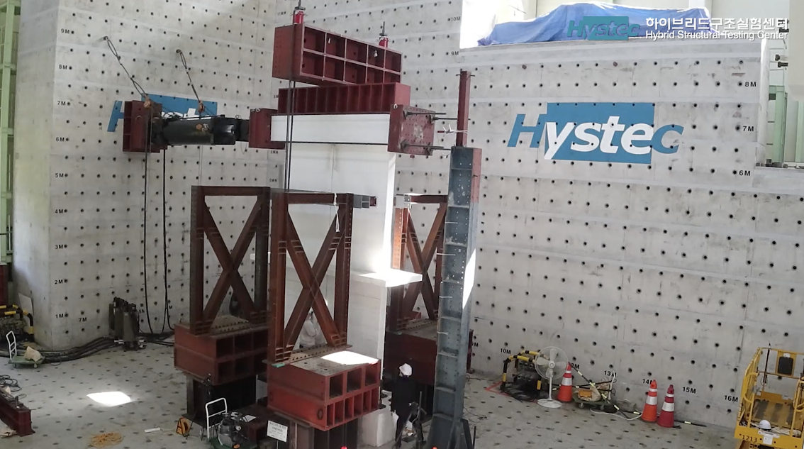 철근콘크리트 2층 전단벽 반복횡가력실험